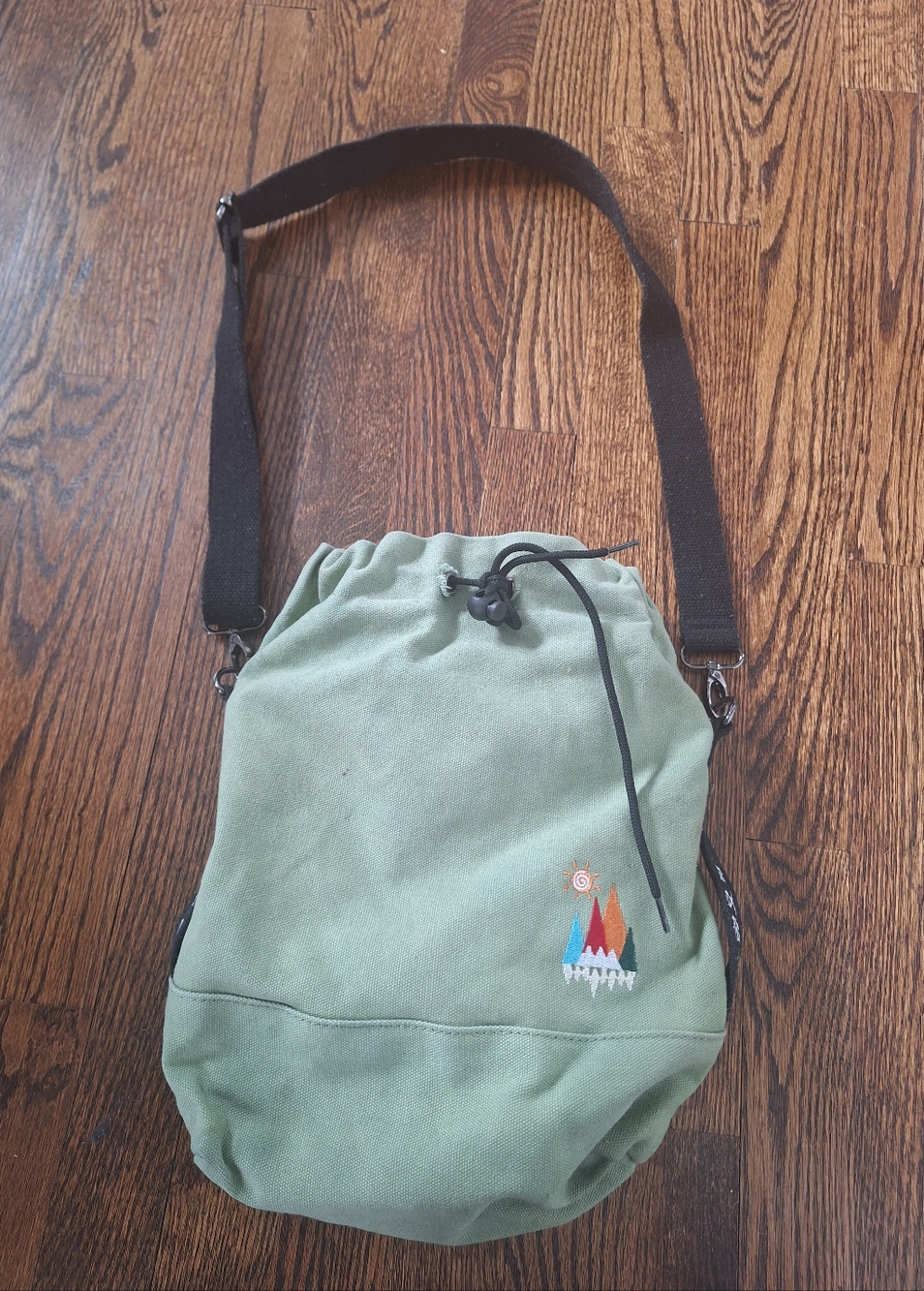 Womens ToGood Crossbody Canvas Bag.